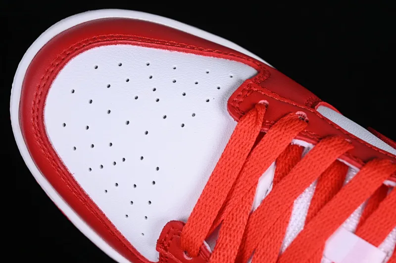 All Categories Nk SB Dunk Series Nk SB Dunk Low Low-top Sneakers N Version Nk Dunk Low SB "University Red" 卍Celebration Days White-Red Dunk Series Low-top Casual Sports Skateboard Shoes CU1727-100